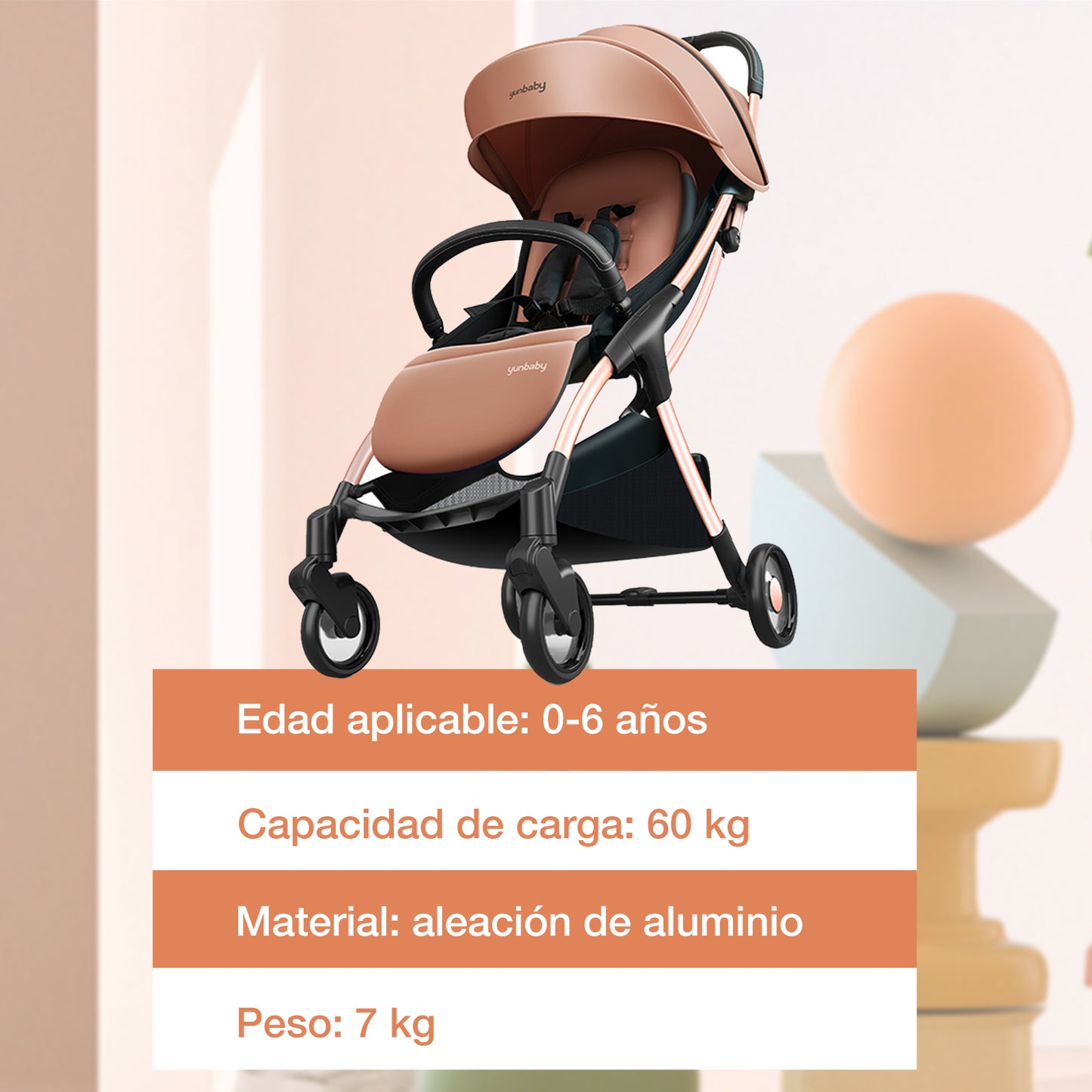 Carriola plegable