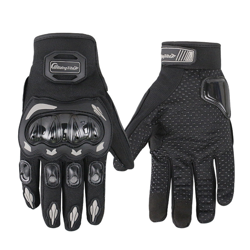 Guantes de Carreras para Motocicleta con Diseño Antideslizante con Acabado Todoterreno Ideales para Verano