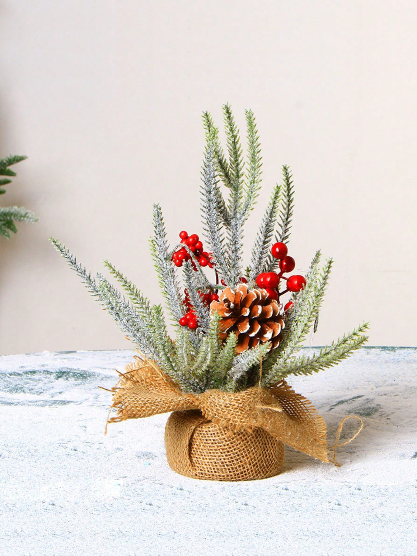 Árbol De Navidad De Mesa, Mini árbol De Navidad Para Decoración de Hogar y Oficina