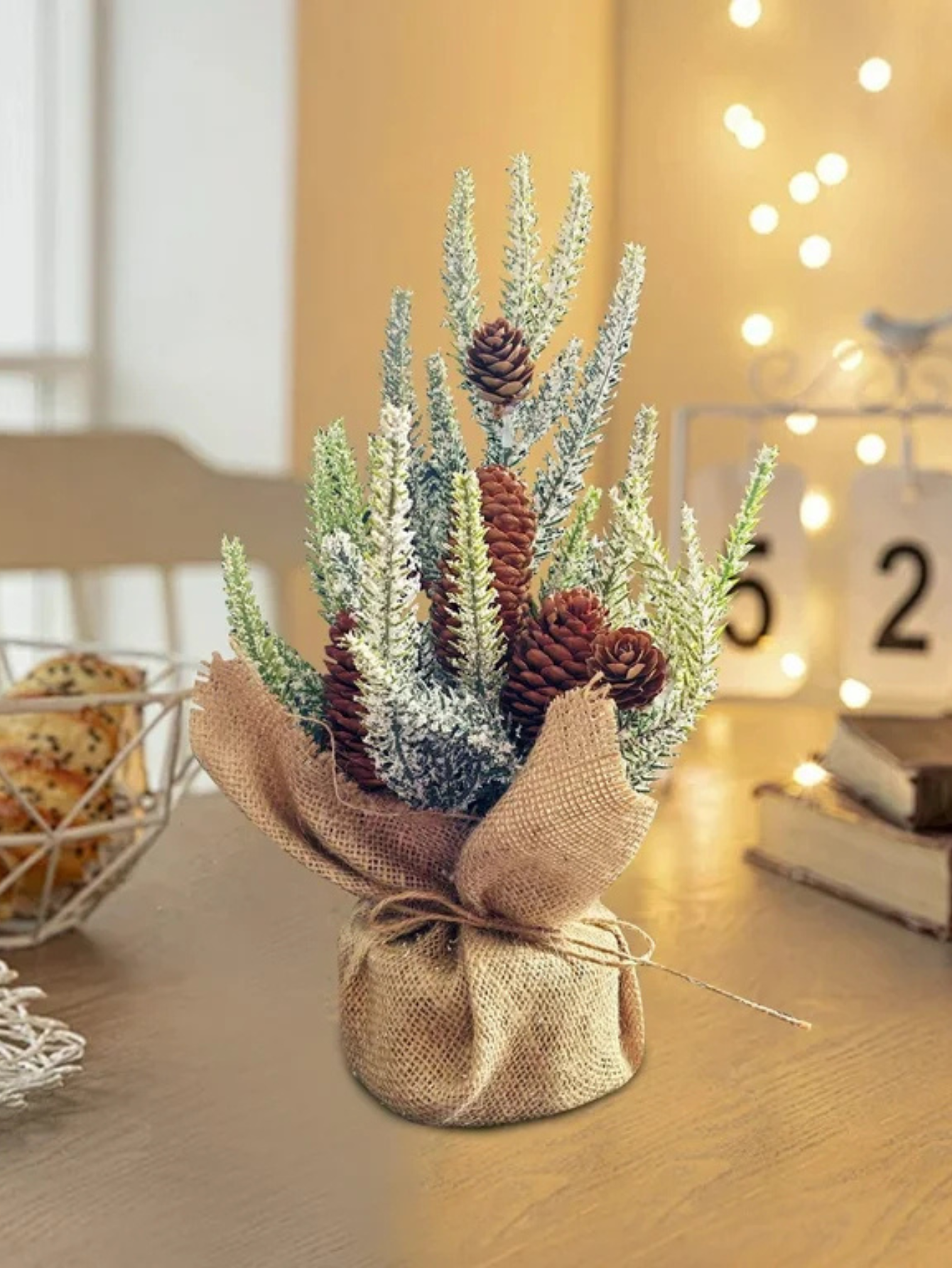 Árbol De Navidad De Mesa, Mini árbol De Navidad Para Decoración de Hogar y Oficina