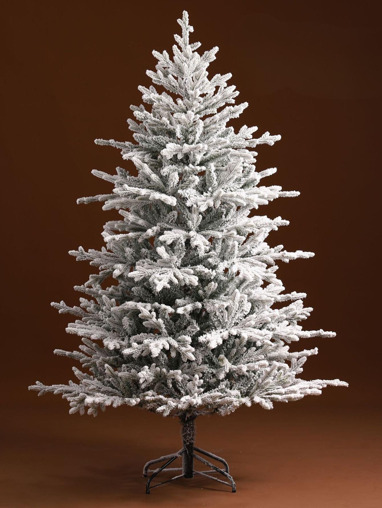 Árbol de Navidad Artificial Tradicional, Árbol de Navidad Nevado de 2.1M y 1.8M