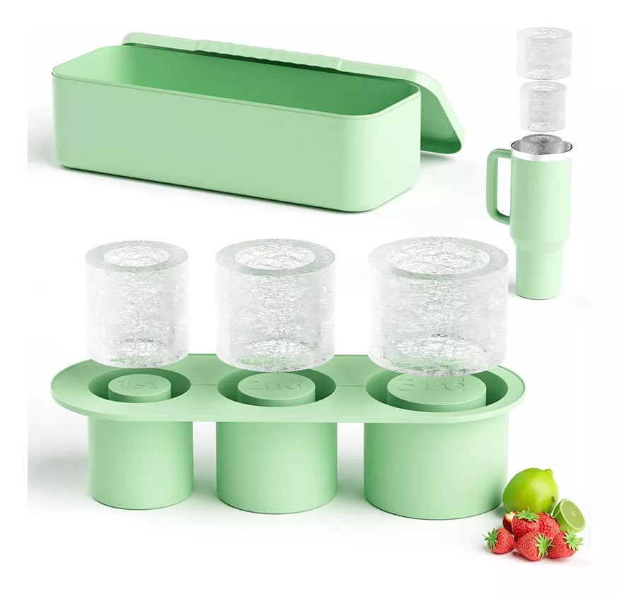 Bandeja de hielo de silicona estilo Stanley