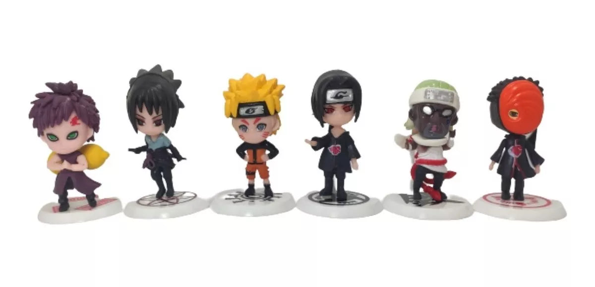 Naruto Sets de 6 figuras