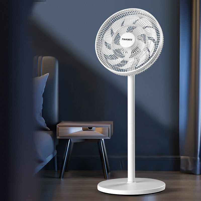 Ventilador de pedestal de pie, oscilación automática, altura ajustable, control de perilla de pedestal, ajuste de 3 velocidades, para oficina