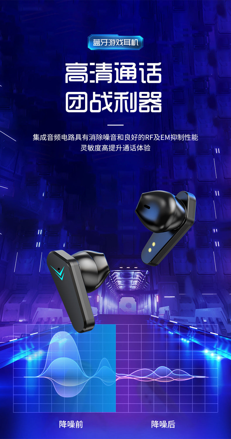 Auriculares inalámbricos Bluetooth Diseño Gaming De Larga Duración Compatibles con cualquier dispositivo Bluetooth