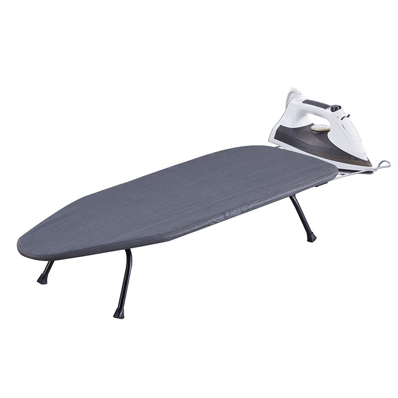 Tabla de Planchar Plegable de Escritorio, Diseño Retráctil Ideal Para Ahorrar Espacio, Acabado Grueso y Estable