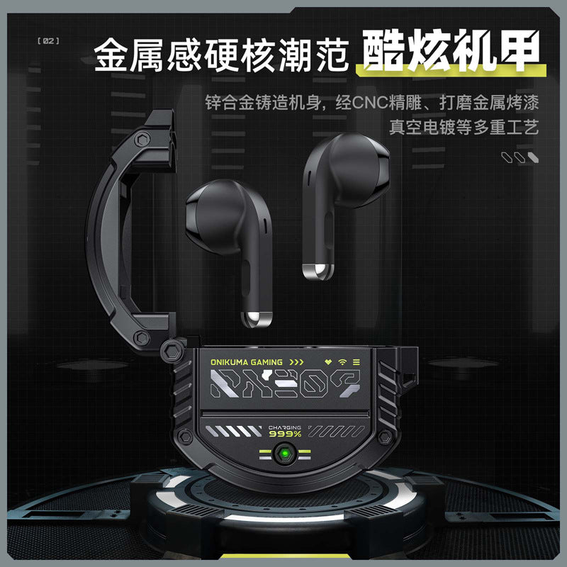 Auriculares Gaming ONIKUMA T309 Diseño de Aleación de Aluminio Bluetooth Con Sonido de Baja Latencia