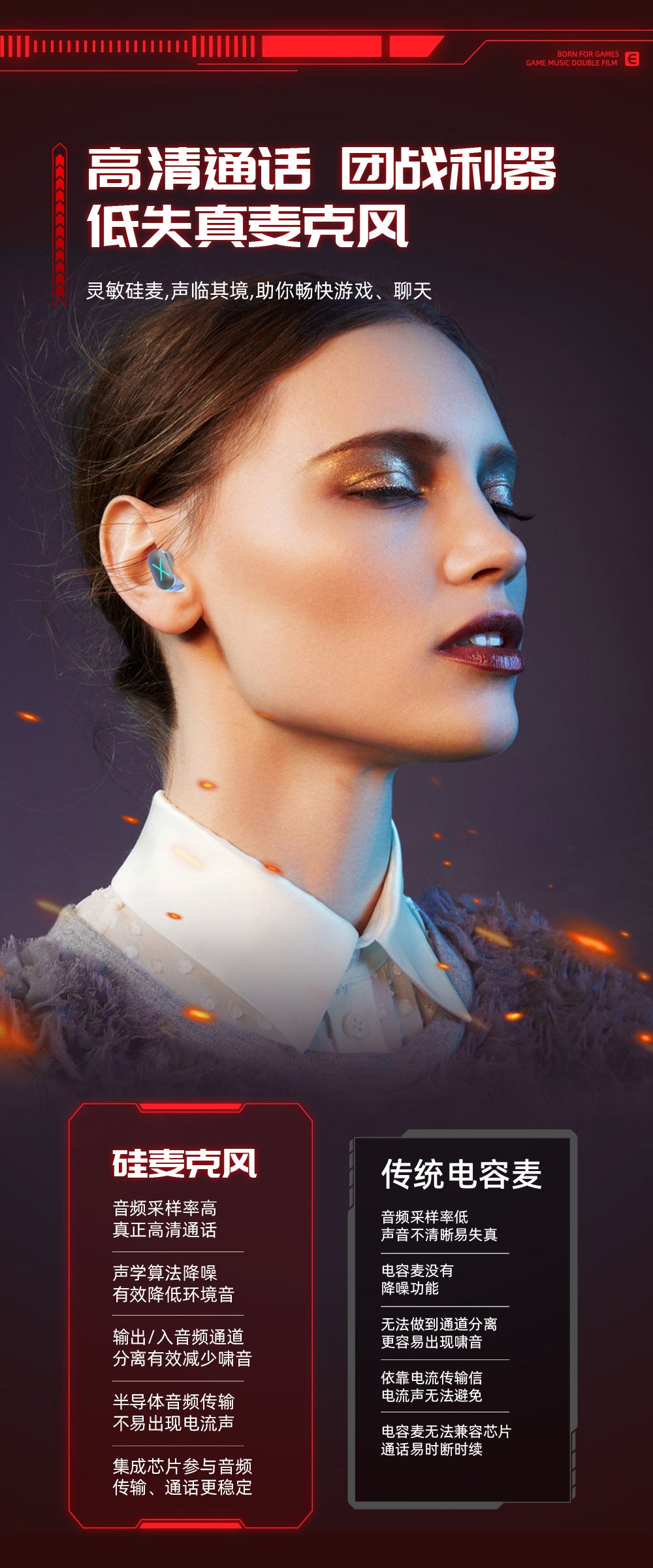 Auriculares inalámbricos TWS Bluetooth 5,3 Diseño Mécanico Sonido Estéreo K89