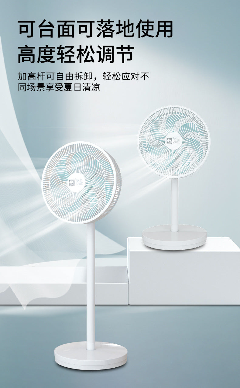 Ventilador de pedestal de pie, oscilación automática, altura ajustable, control de perilla de pedestal, ajuste de 3 velocidades, para oficina