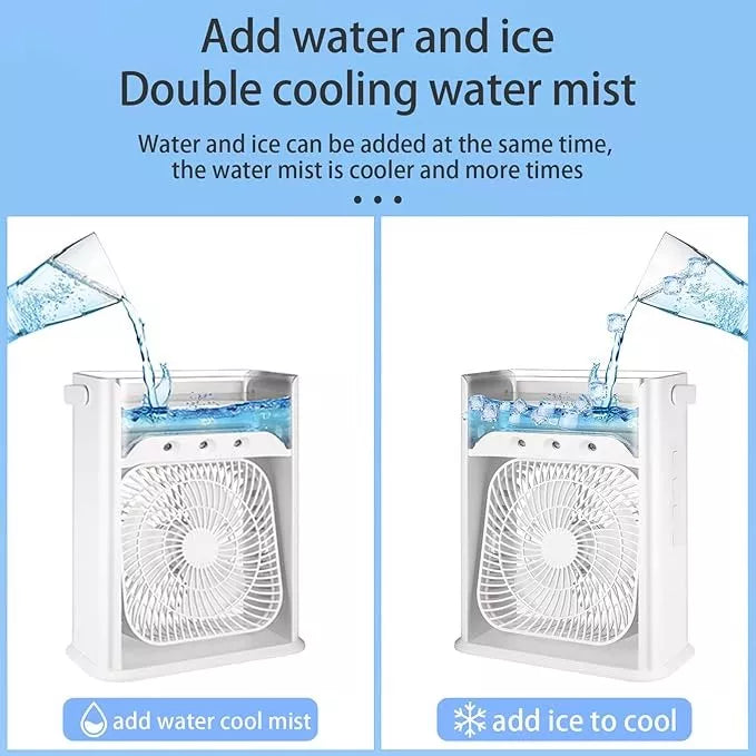 Ventilador Aire Acondicionado Portátil 3 en 1