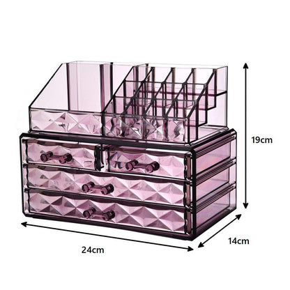 Caja de almacenamiento de maquillaje