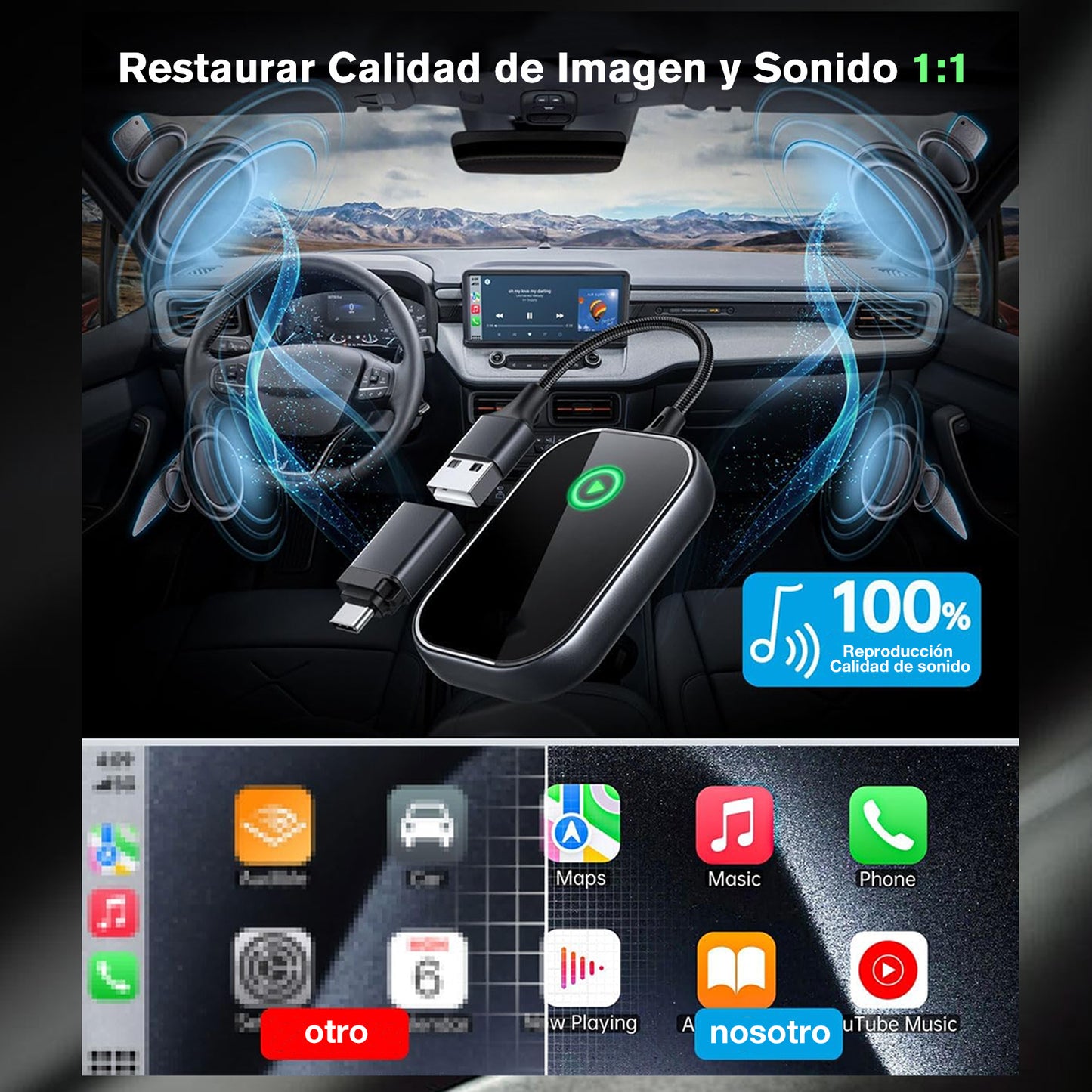 Carplay inalámbrico