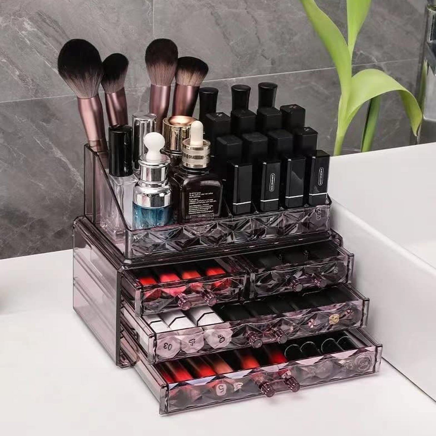 Caja de almacenamiento de maquillaje