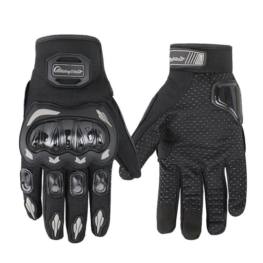 Guantes de Carreras para Motocicleta con Diseño Antideslizante con Acabado Todoterreno Ideales para Verano