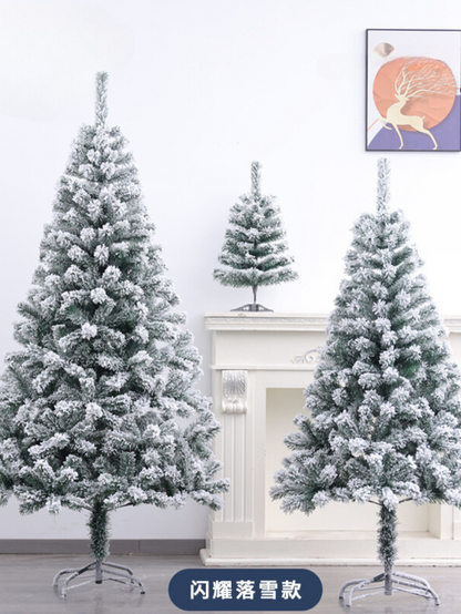 Árbol de Navidad Artificial Tradicional, Árbol de Navidad Nevado de 2.1M y 1.8M