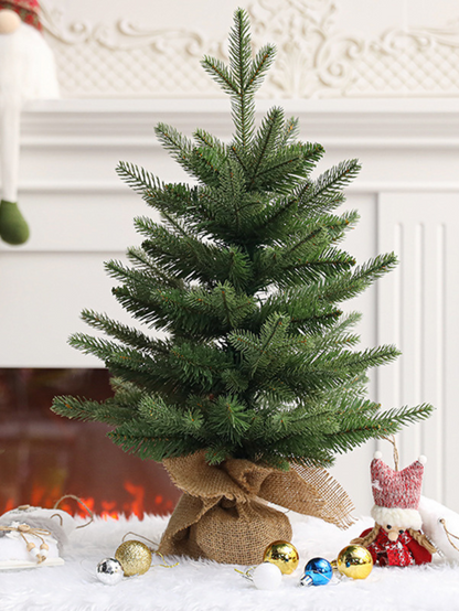 Árbol de Navidad Artificial 70CM, Árbol de Navidad Nevado y Tradicional Decoración para Hogar y Oficina