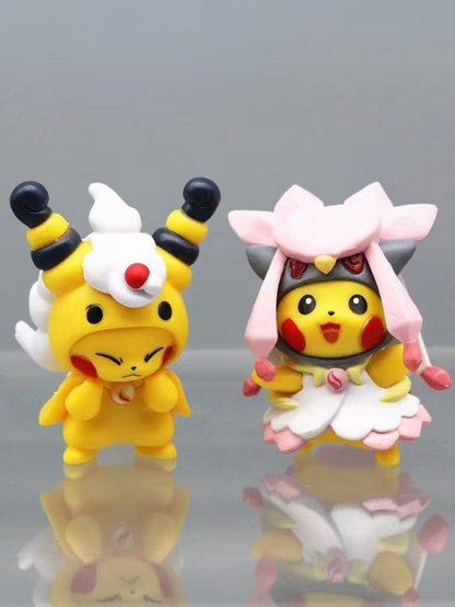 Pokémon Set Especial de 7 Figuras Disfraz Legendarios