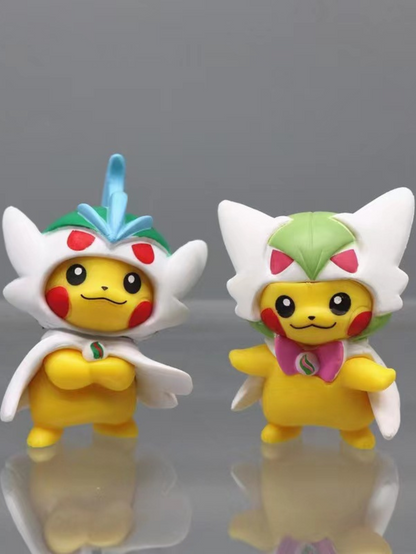 Pokémon Set Especial de 7 Figuras Disfraz Legendarios
