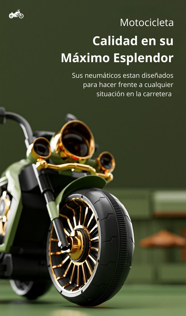 Motocicleta eléctrica para niños, diseño con mando a distancia, asiento cómodo y carga rápida,  juguete para niños y niñas