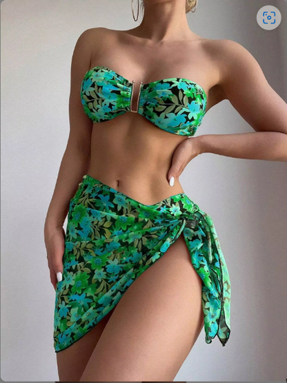 Traje de Baño Dos Piezas Malla