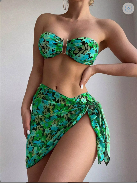 Traje de Baño Dos Piezas Malla