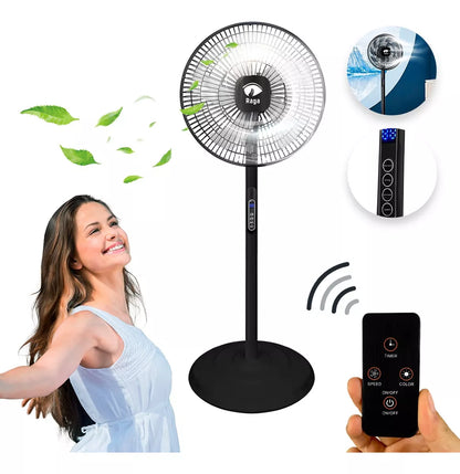 Ventilador de hogar con control remoto