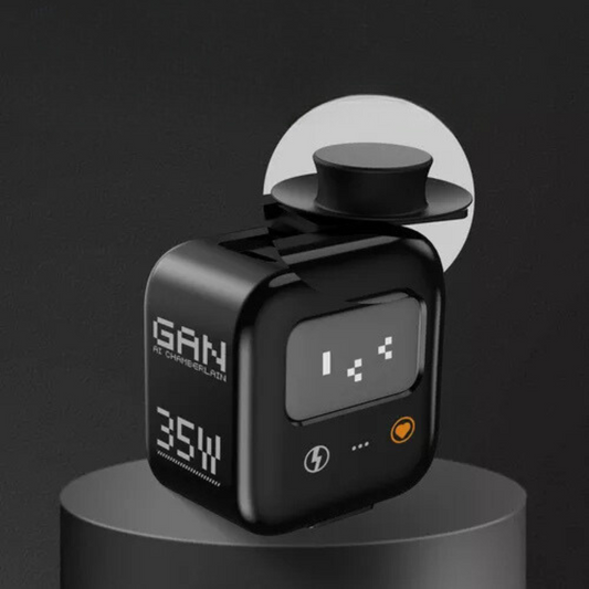 Cargador 35W Tipo C Carga Rápida, Nexode GaN Pantalla de Carga Inteligente