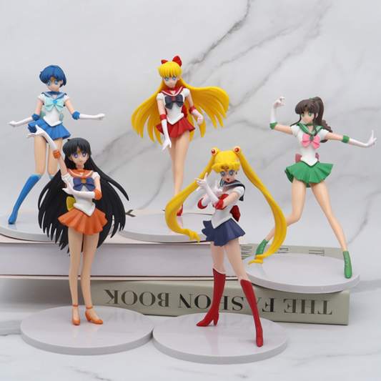 Sailor moon set de figuras coleccionables