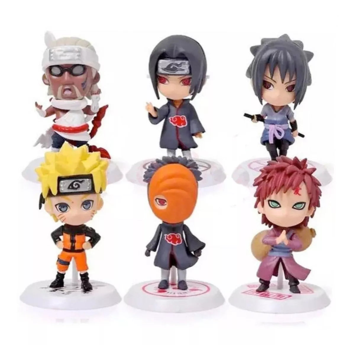 Naruto Sets de 6 figuras