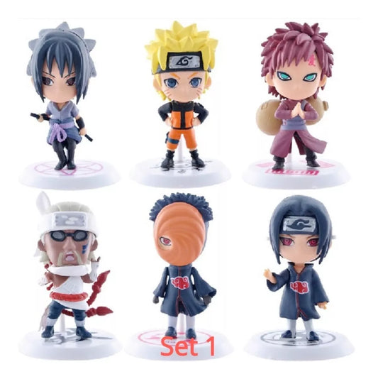 Naruto Sets de 6 figuras