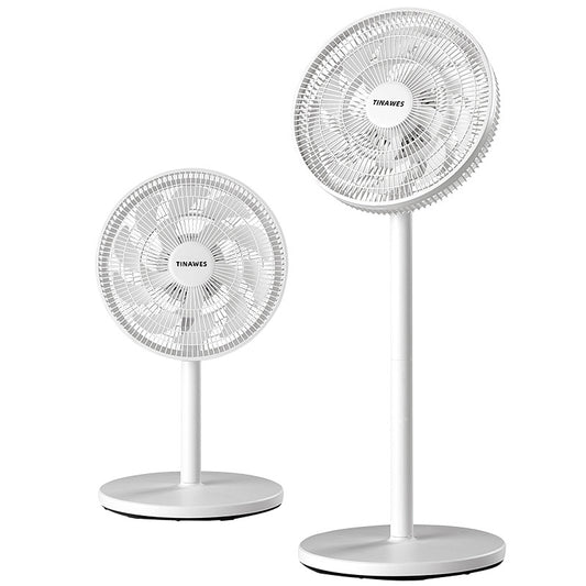 Ventilador de pedestal de pie, oscilación automática, altura ajustable, control de perilla de pedestal, ajuste de 3 velocidades, para oficina