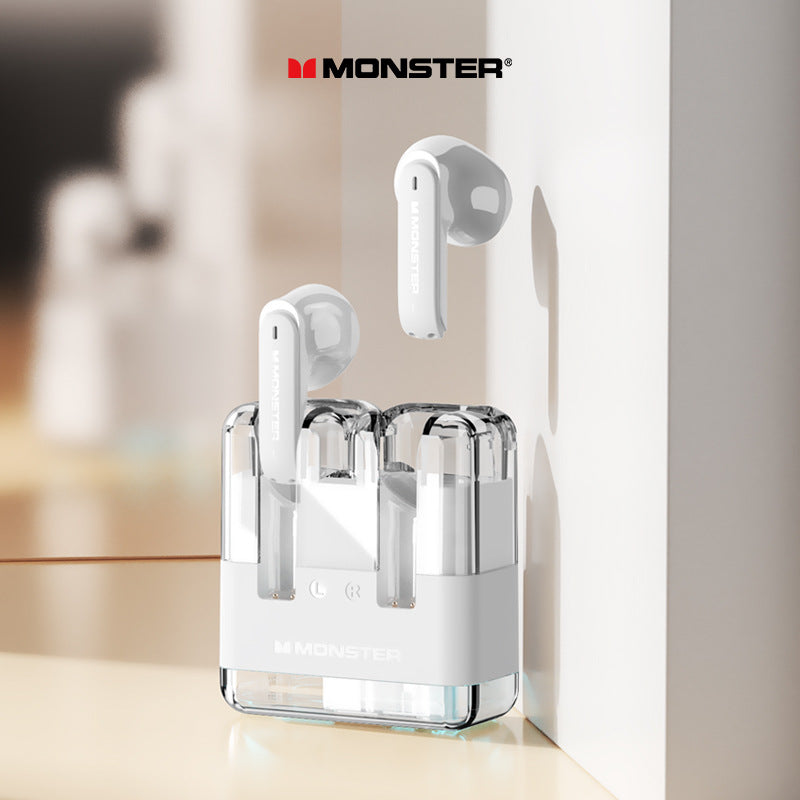 Monster XKT12 Auriculares Gaming Inalámbricos Bluetooth TWS Sonido Estéreo de Alta Calidad