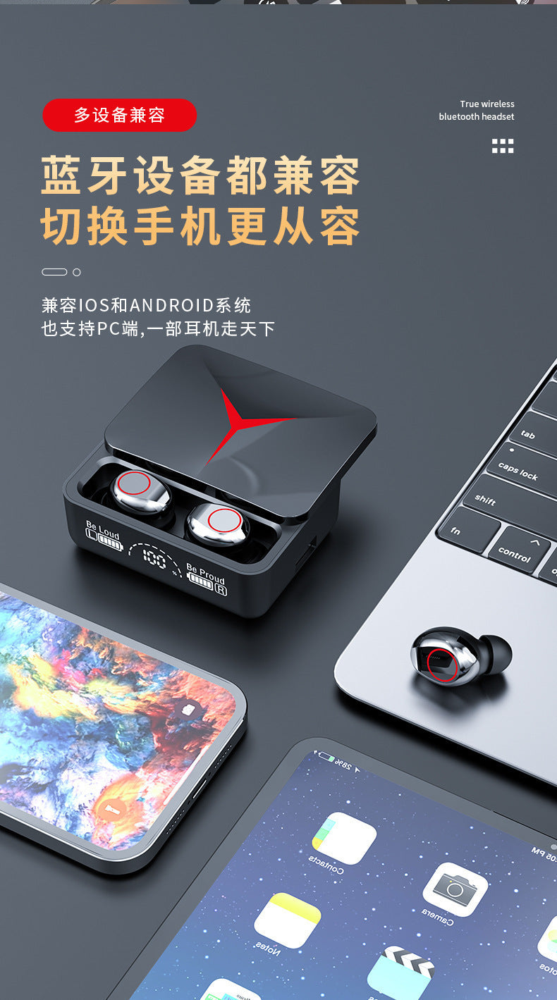 Nuevos Auriculares inalámbricos Bluetooth deslizantes de gama alta con reducción de ruido inteligente en el oído adecuados para cualquier dispositivo
