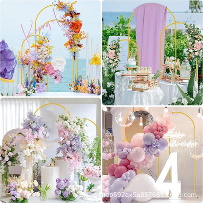 Camino de flores artificiales, guirnalda de flores rústicas, arreglos florales, ceremonia de boda, telón de fondo, arco, flores, centros de mesa, decoraciones