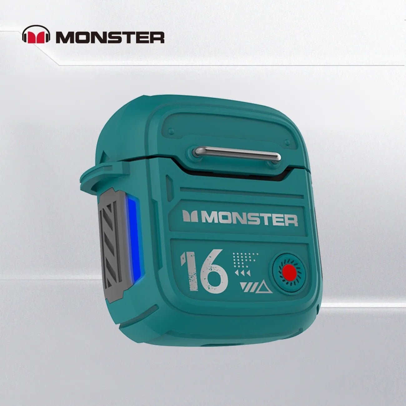 Auriculares Gaming Bluetooth Con Reducción de Ruido y Diseño Mécanico Monster XKT16