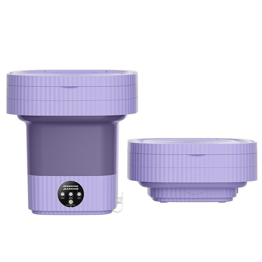 Lavadora portátil, pequeña lavadora y secadora portátil plegable para ropa interior, calcetines, ropa de bebé, viajes y camping