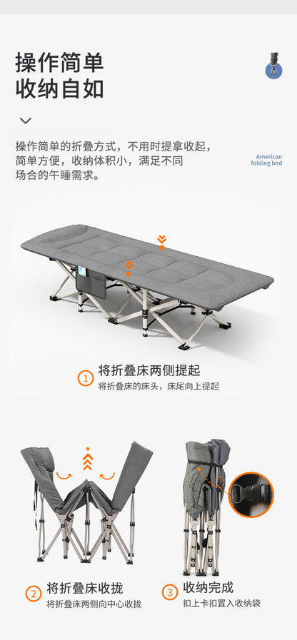 Sofá cama multifuncional integrado, sillón reclinable de emergencia para la oficina, descanso para el almuerzo, cama plegable para acompañante del Hospital
