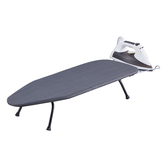Tabla de Planchar Plegable de Escritorio, Diseño Retráctil Ideal Para Ahorrar Espacio, Acabado Grueso y Estable