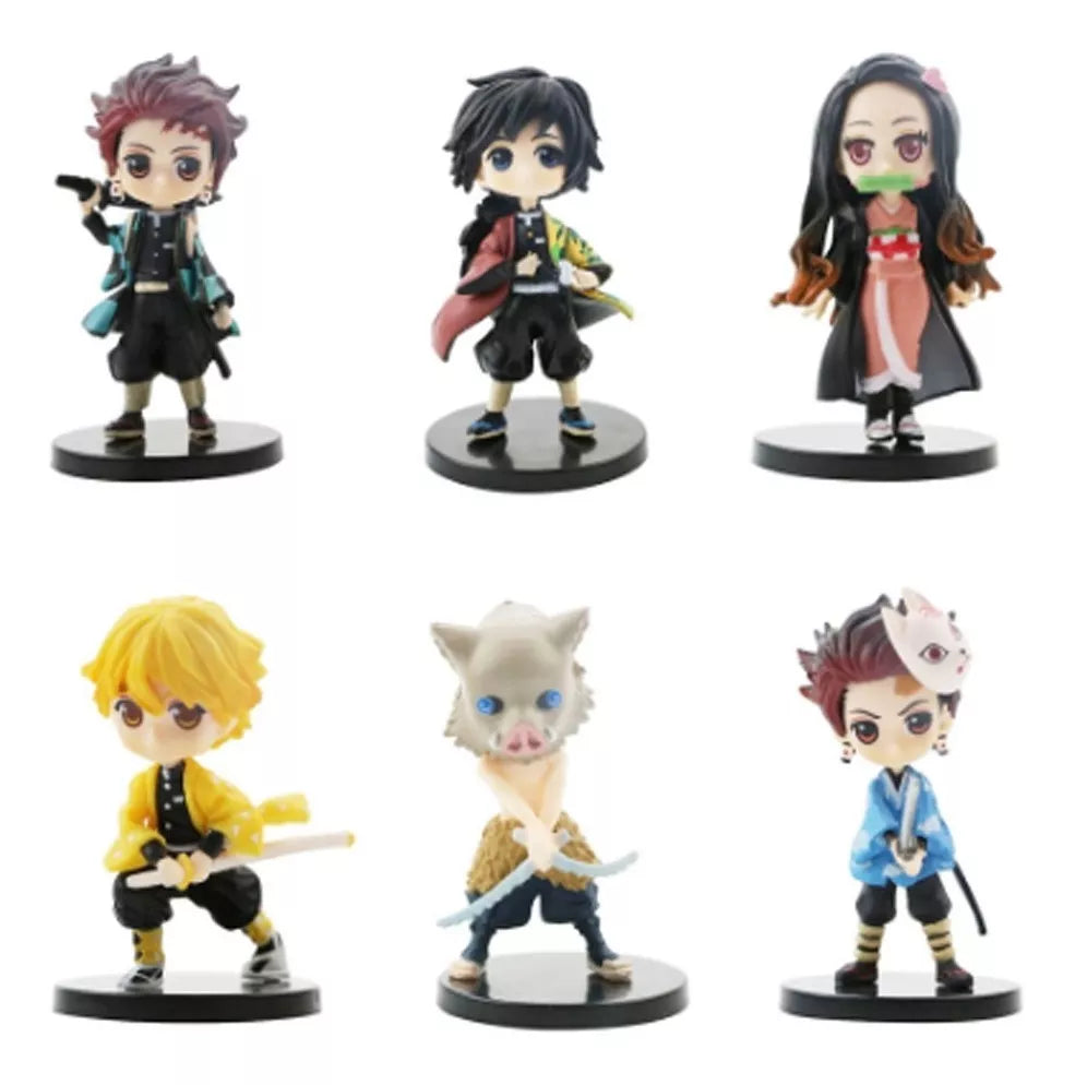 Kimetsu no Yaiba Set de 6 figuras